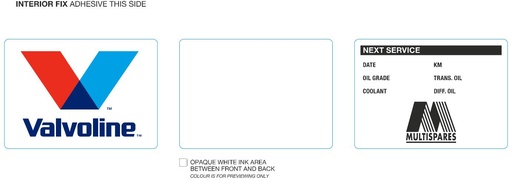 [362480] Multispare Service Sticker